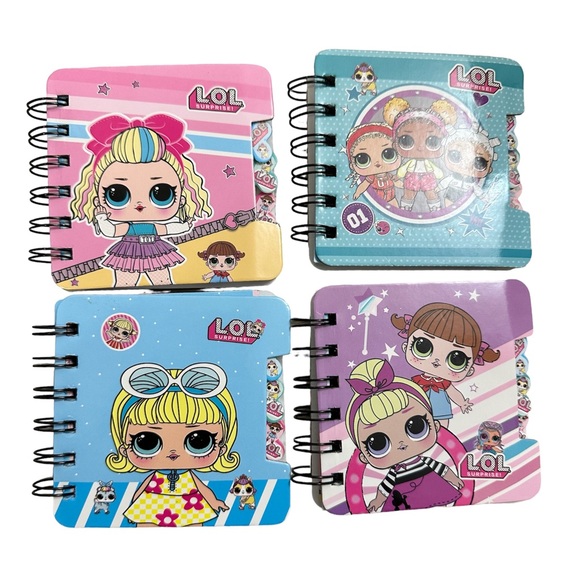 4 LOL Notebooks For Girls - Picture 1 of 5